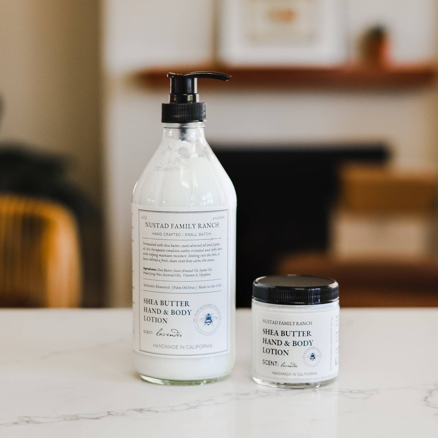 French Lavender Shea Butter Lotion: Fragrance Free