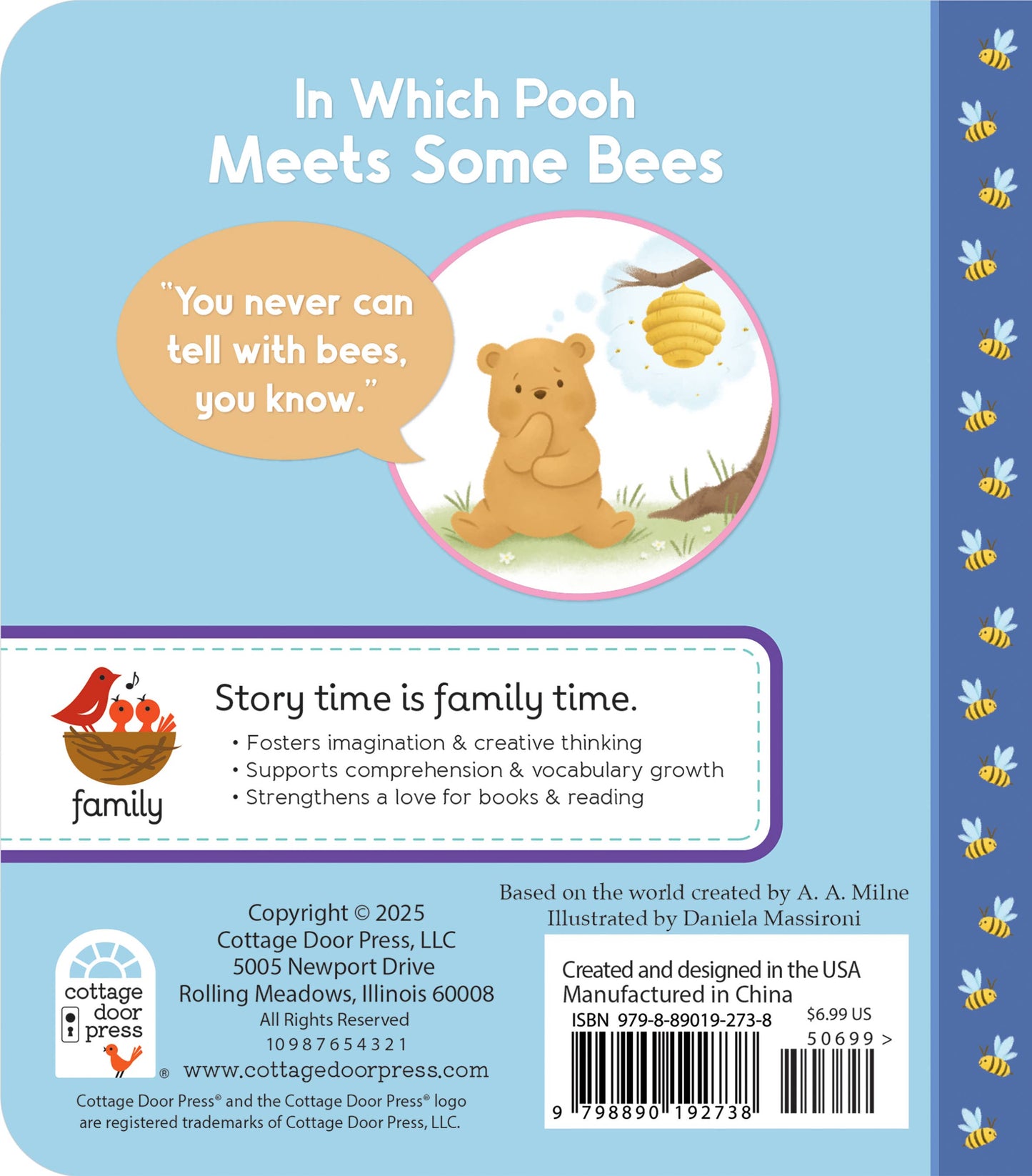 Winnie-the-Pooh Meets Some Bees - Classic Board Book