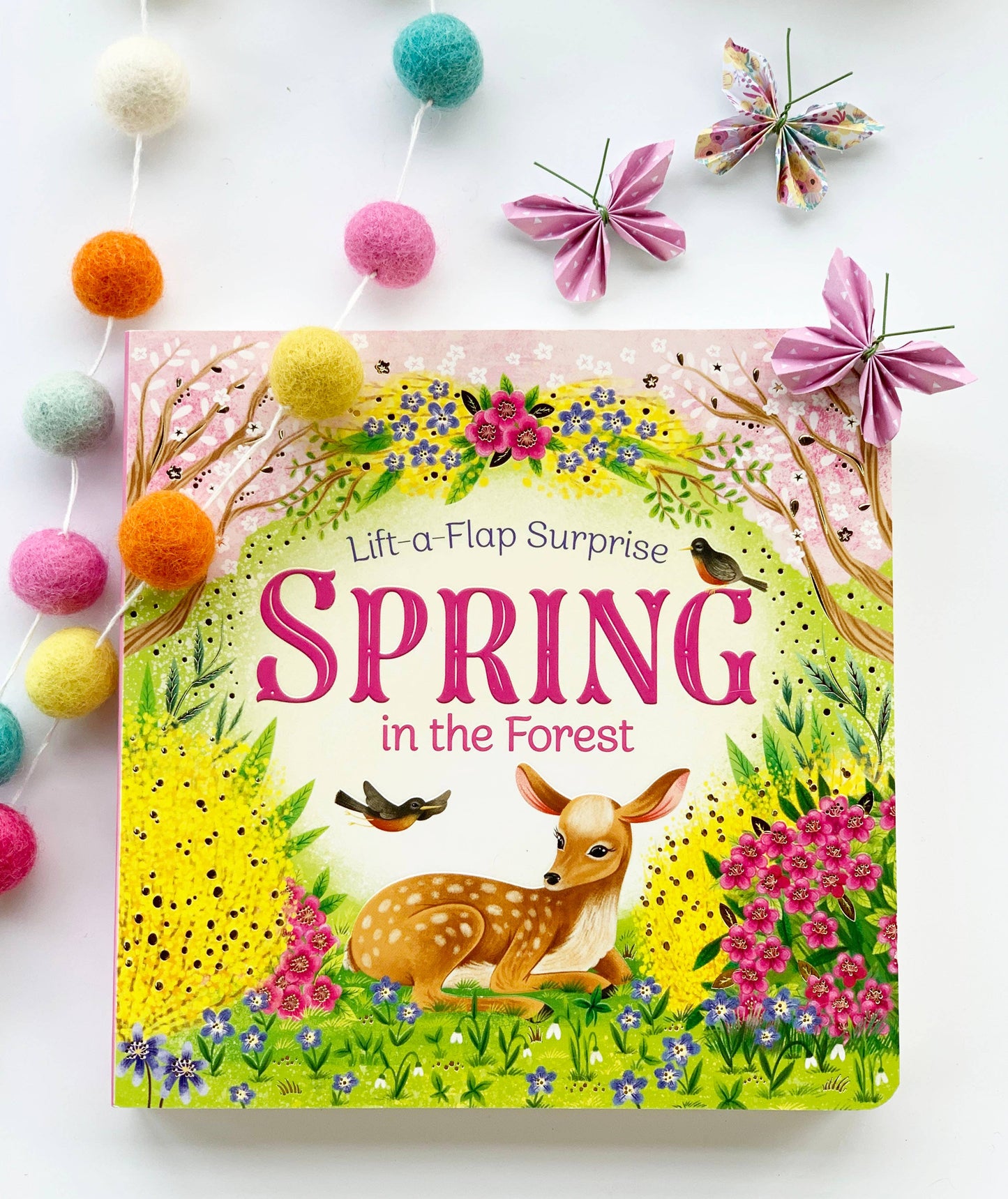 Spring In The Forest Lift-a-Flap Pop Up Surprise Board Book