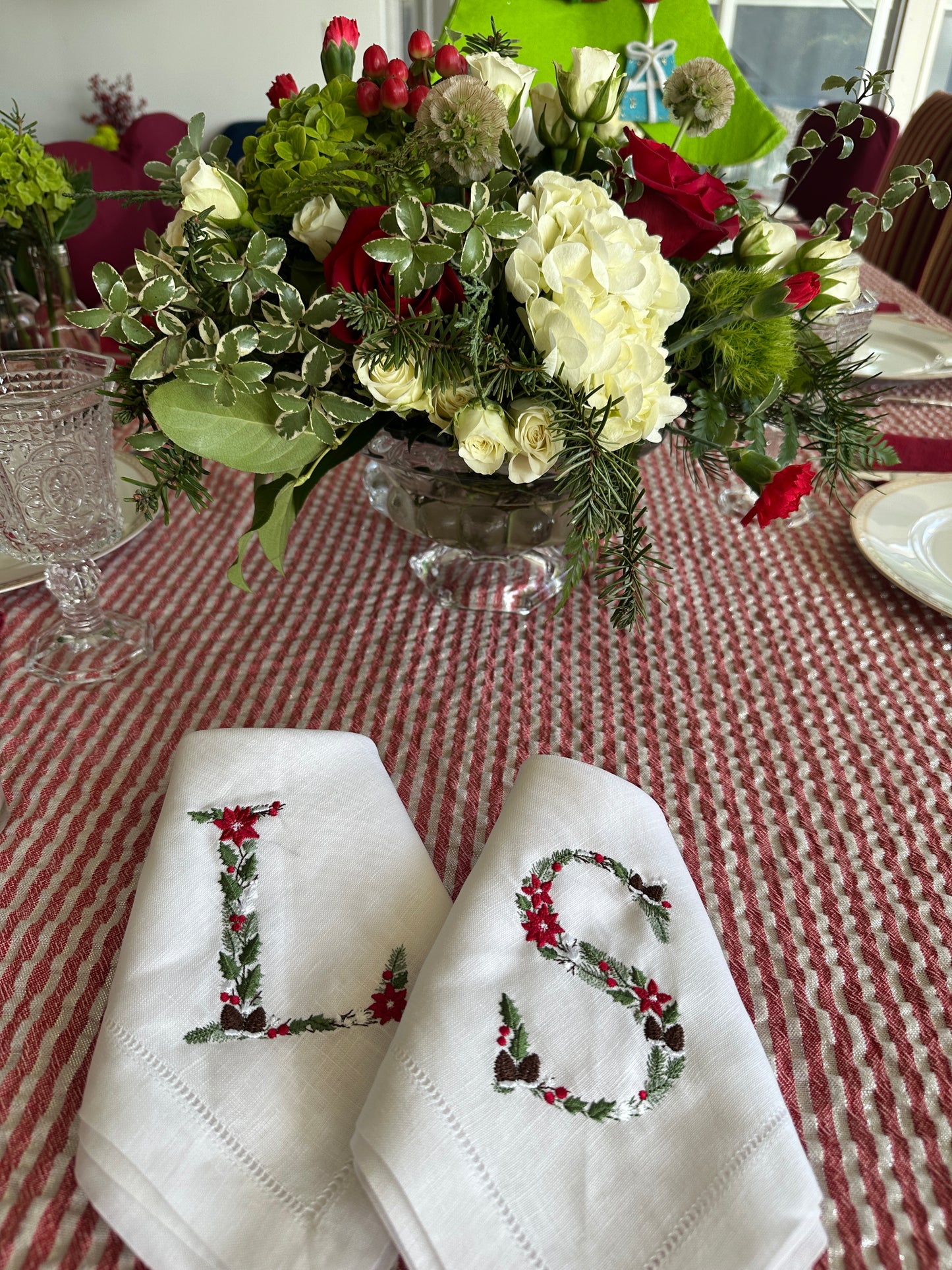 Bridal Custom Dinner Napkin
