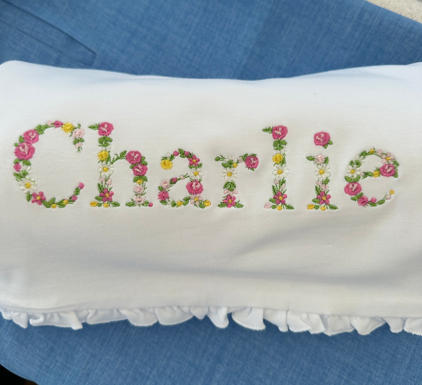 Baby Blanket~ Ruffle 3
