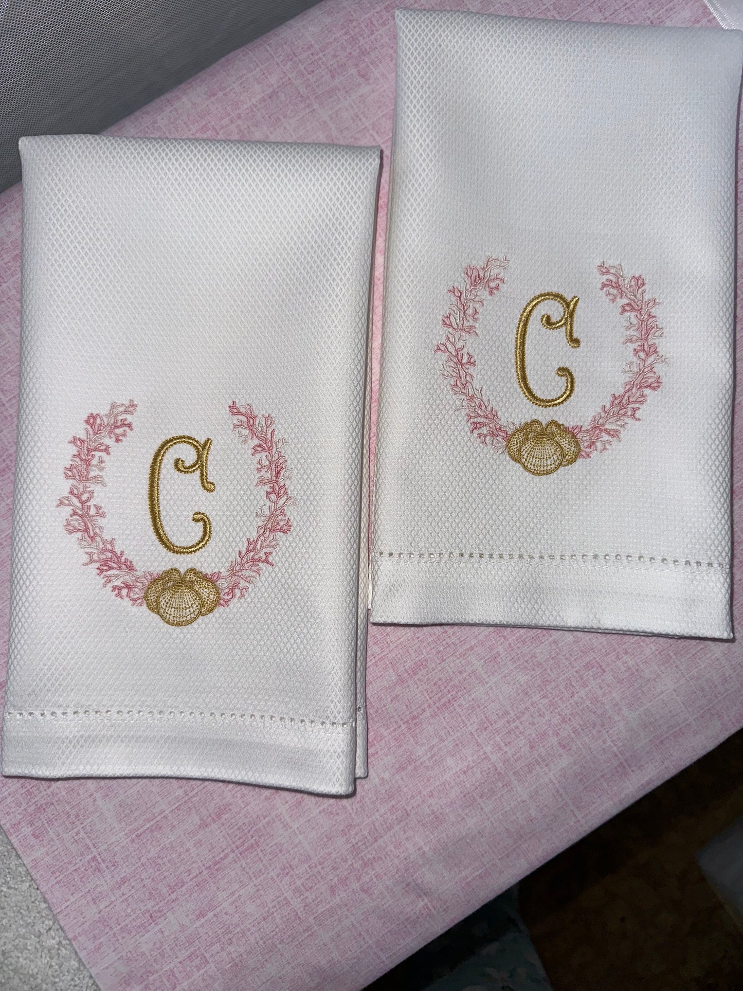 Piqué Guest Towel~ Special Order