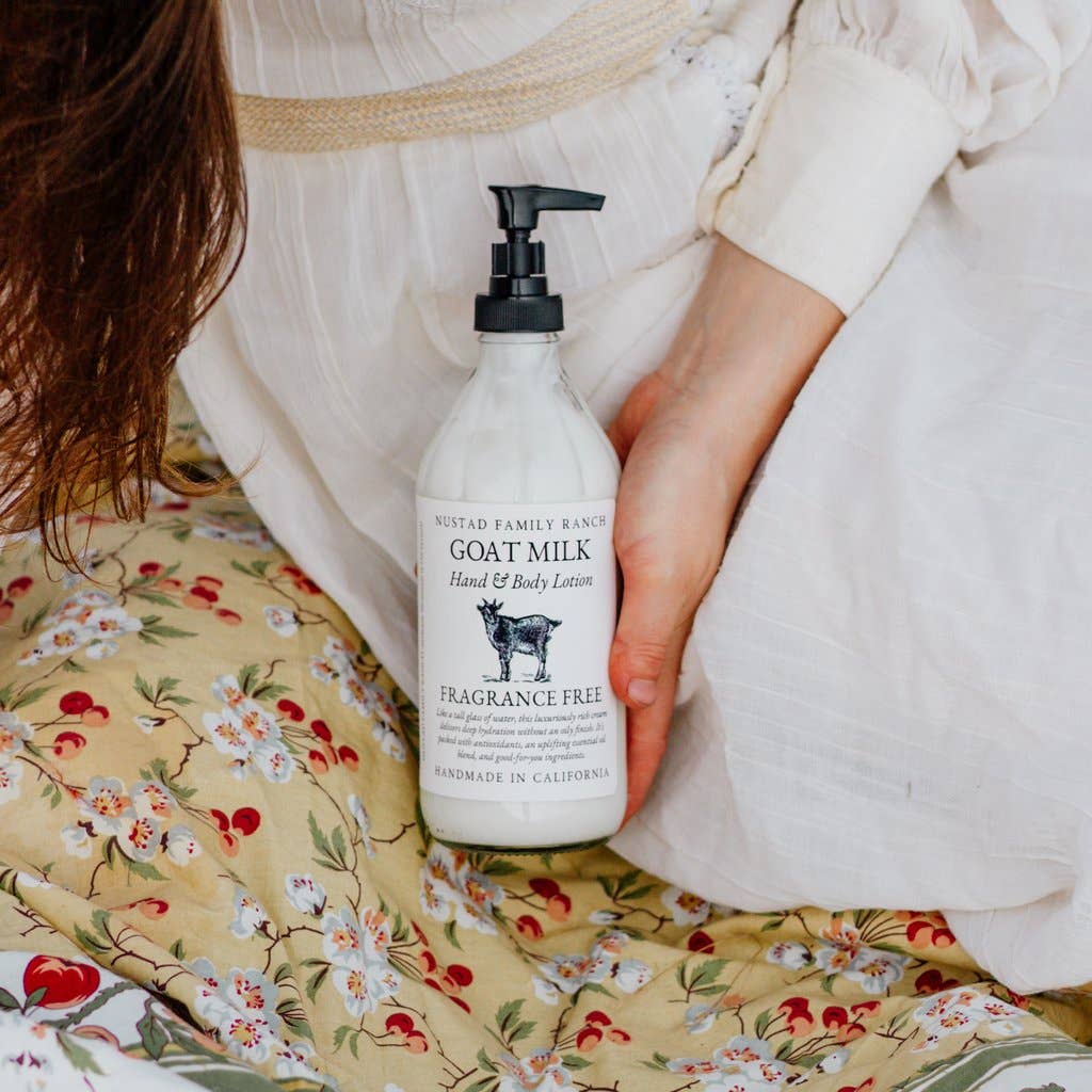 Goat Milk Lotion 16oz: Fragrance Free