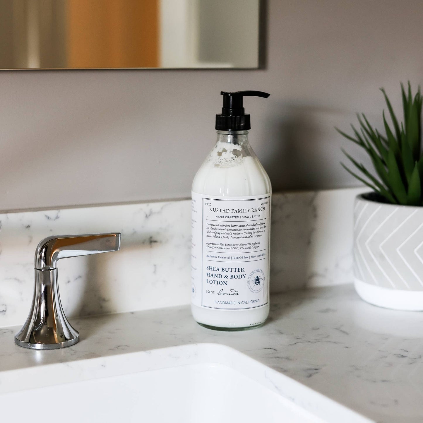 French Lavender Shea Butter Lotion: Fragrance Free
