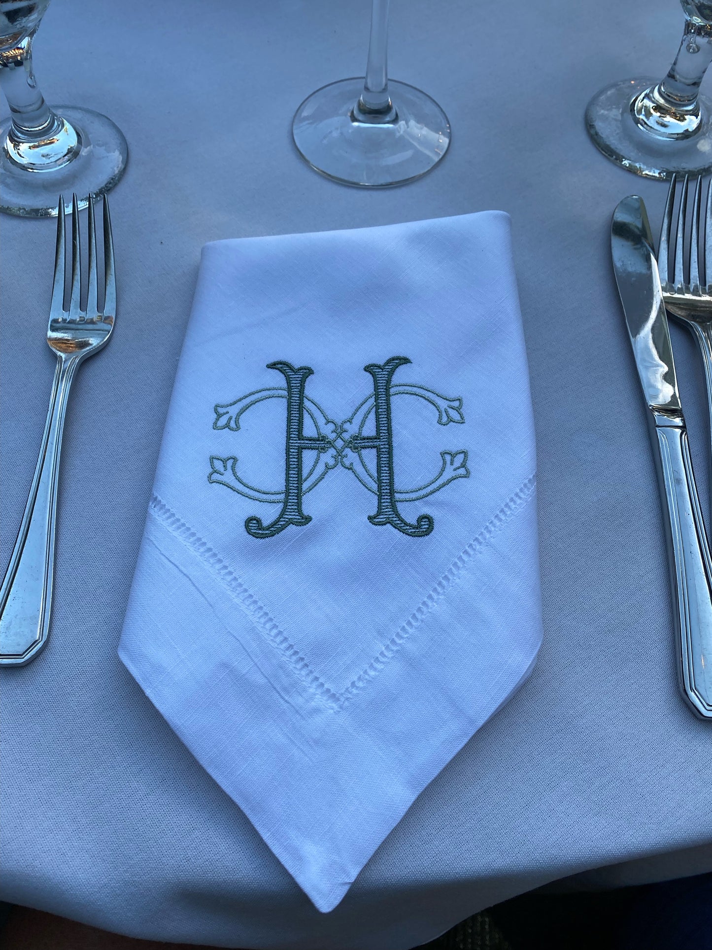 Bridal Custom Dinner Napkin