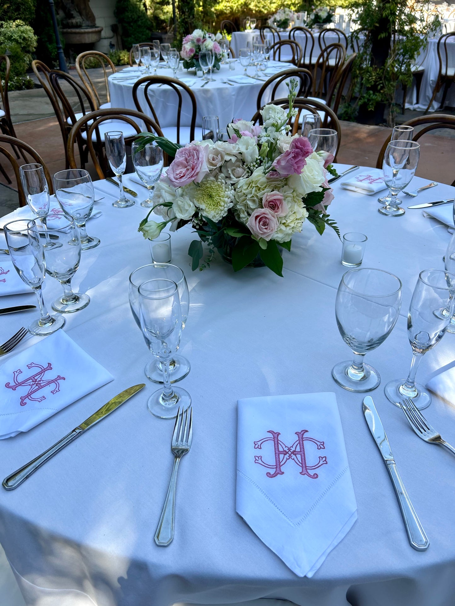 Bridal Custom Dinner Napkin