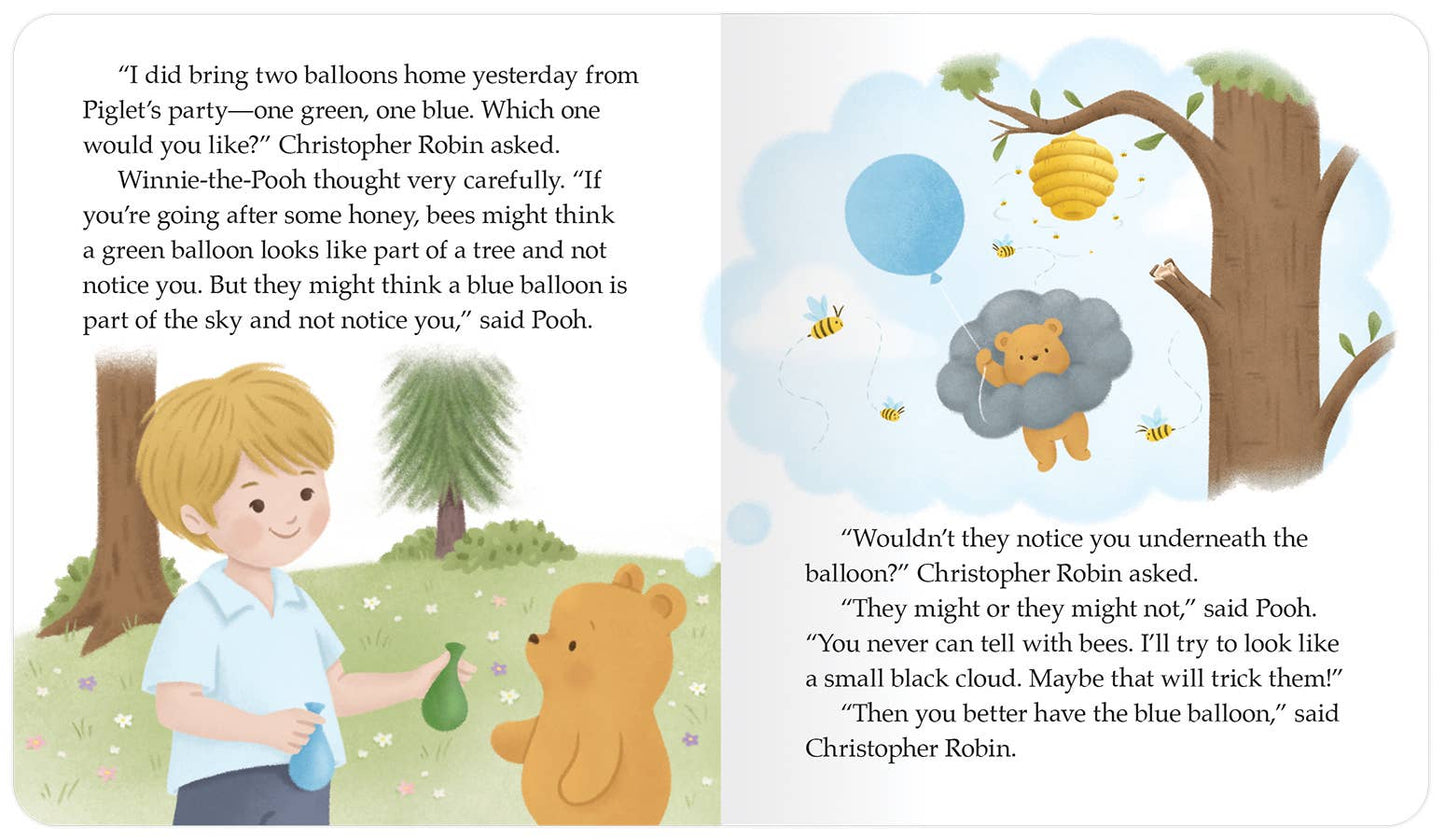 Winnie-the-Pooh Meets Some Bees - Classic Board Book