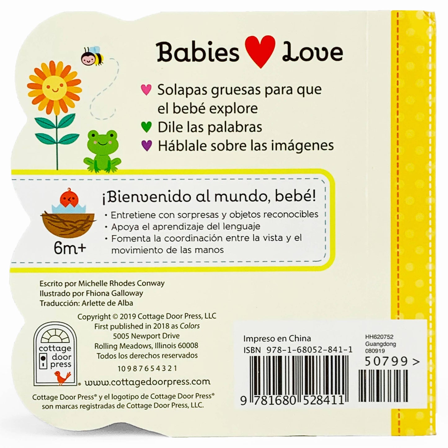 Babies Love Colores (Spanish Edition) Lift-a-Flap Board Book