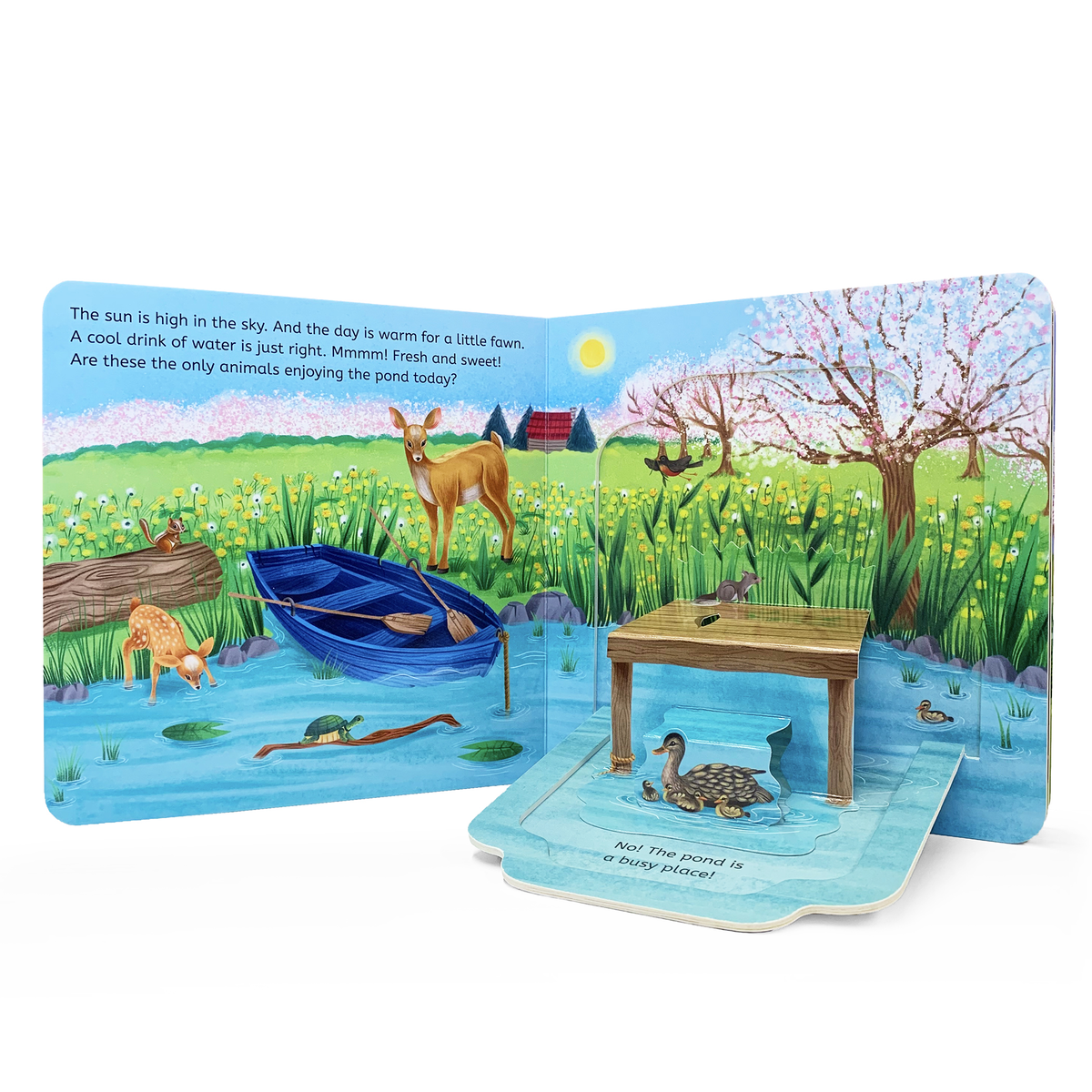 Spring In The Forest Lift-a-Flap Pop Up Surprise Board Book