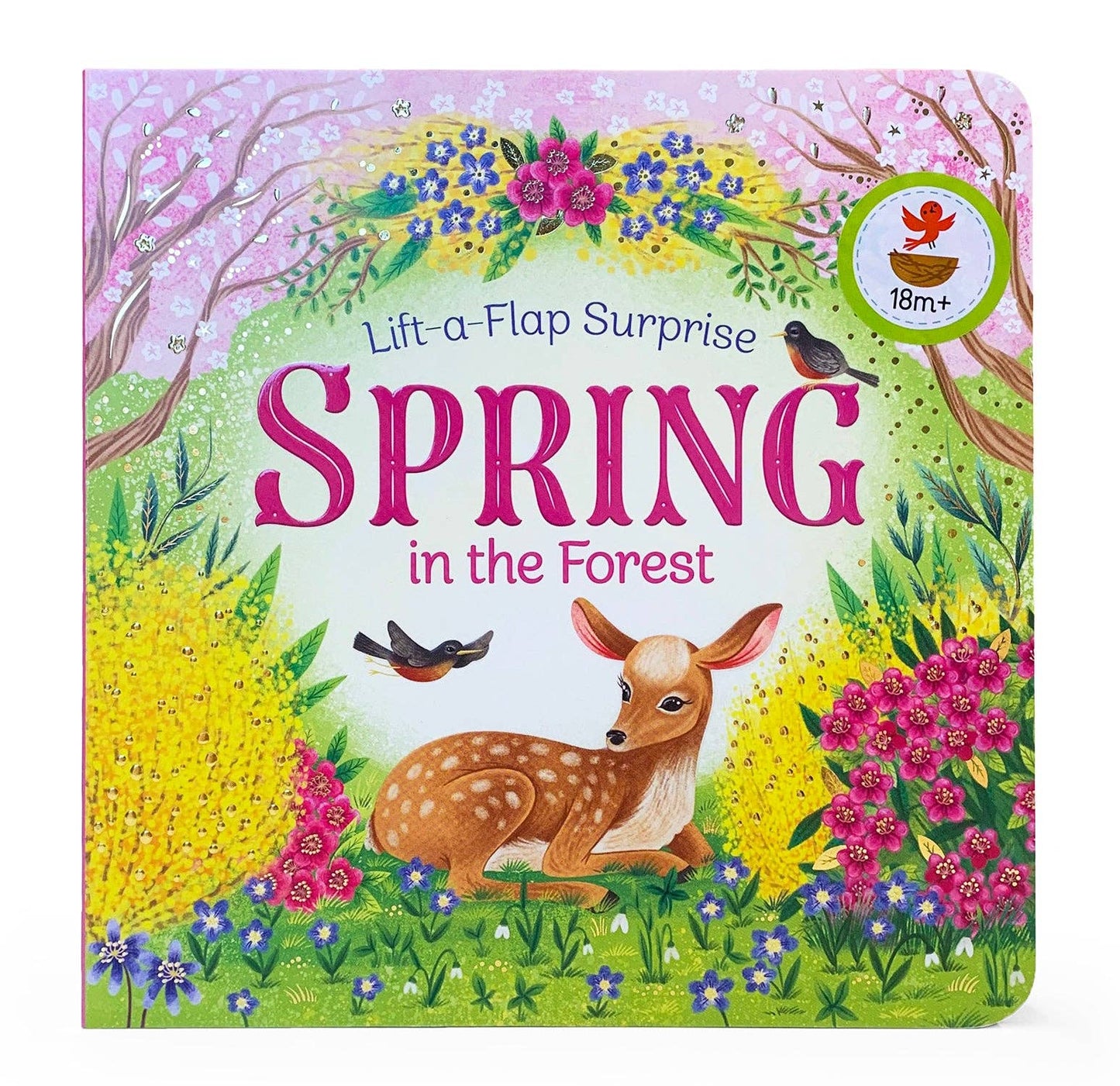 Spring In The Forest Lift-a-Flap Pop Up Surprise Board Book