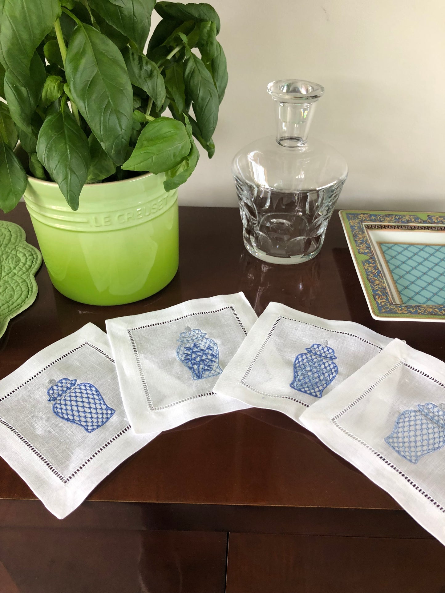 Linen Coasters~ Chic